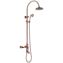 Gold Plated Single Lever Bath Shower Mixer (ICD-G1002)